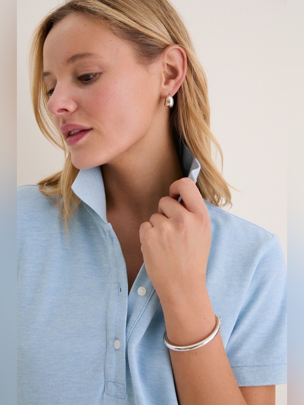 TUCKERNUCK Light Blue Pique May Polo Dress - Picture 4 of 8